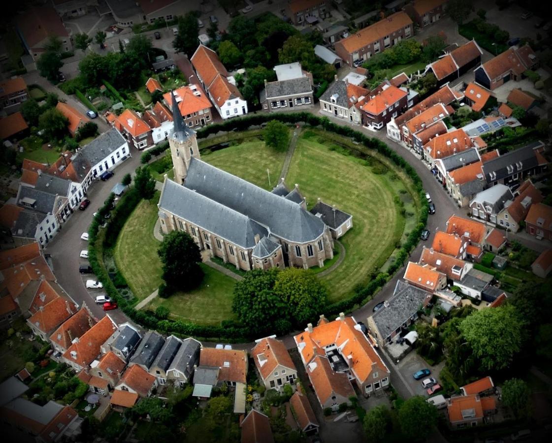 De Drei Schorre Bed & Breakfast Dreischor Bagian luar foto